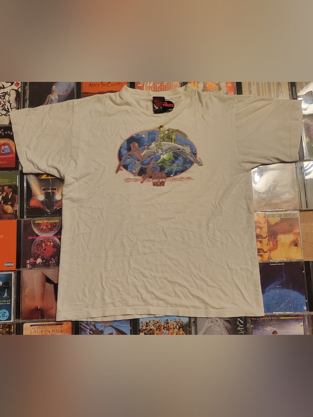 2002 Spiderman Movie Promo Green Goblin Shirt